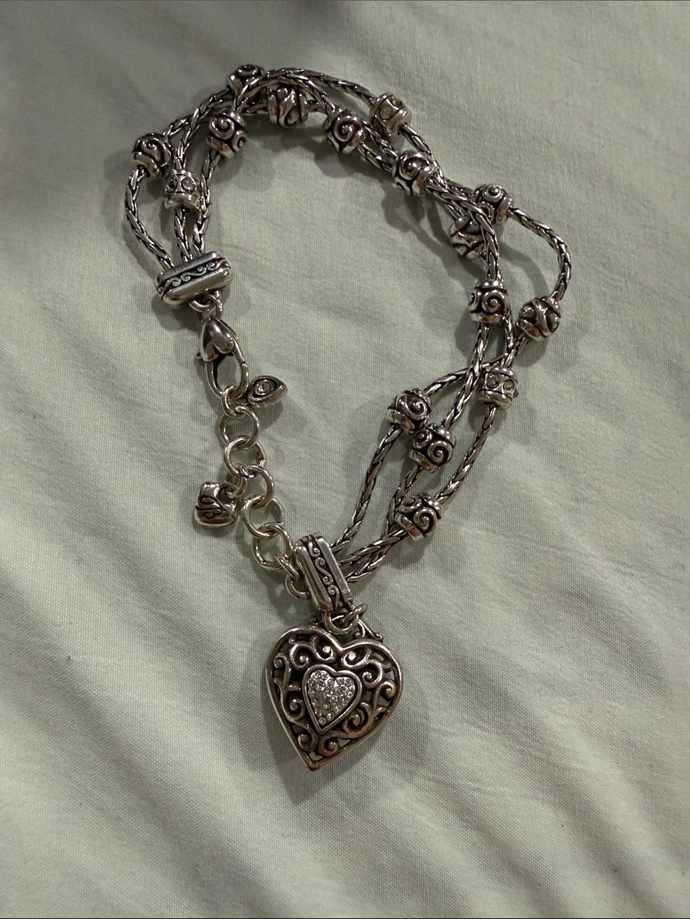 Brighton Reno Heart Bracelet, style J34682.